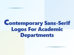 Crafting Modern Academic Department Logos